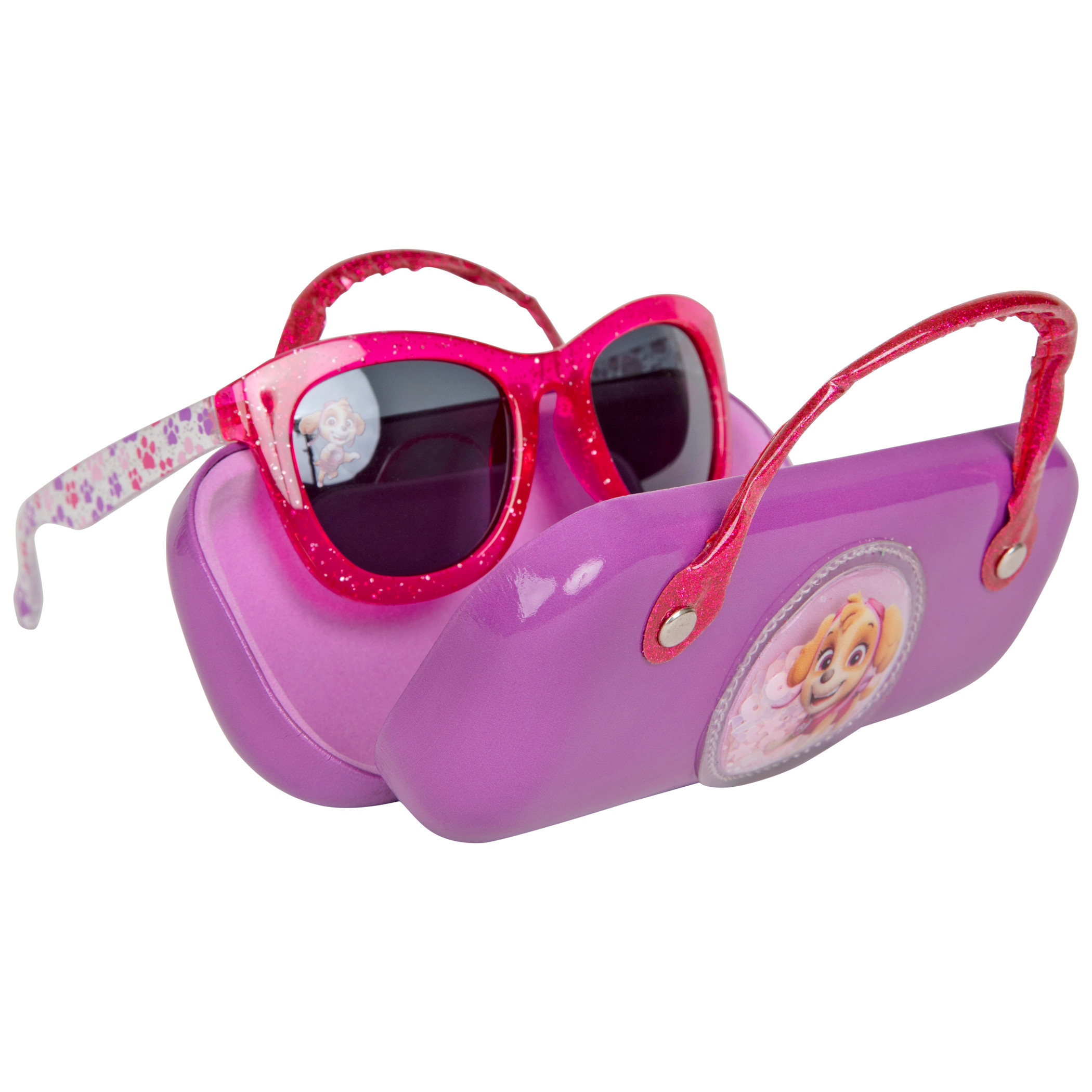 Nickelodeon Paw Patrol Girls Sunglasses w/ Handle Carrier Pouch